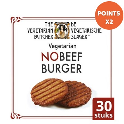 The Vegetarian Butcher NoBeef Burger 2.4 kg - Vegetarische hamburger, gemaakt met de beste ingrediënten